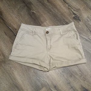 Maurices Women's Khaki Shorts, Tan, Size 8